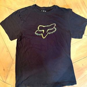 Fox Racing, Men’s Medium, Black with Green Logo
